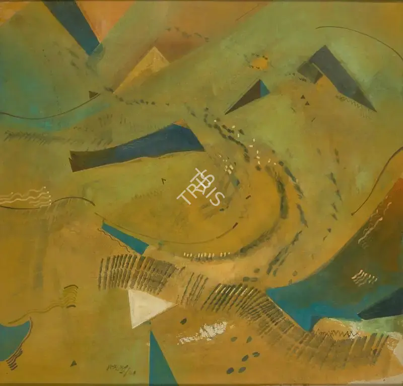 Ganesh Haloi (Artist), Untitled, 1996, Painting