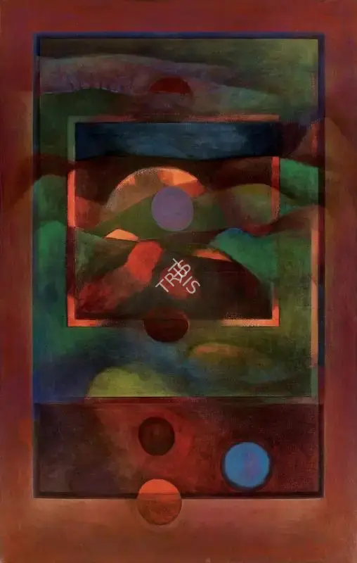 S.R. Bhushan (Artist), Untitled, 1983, Painting