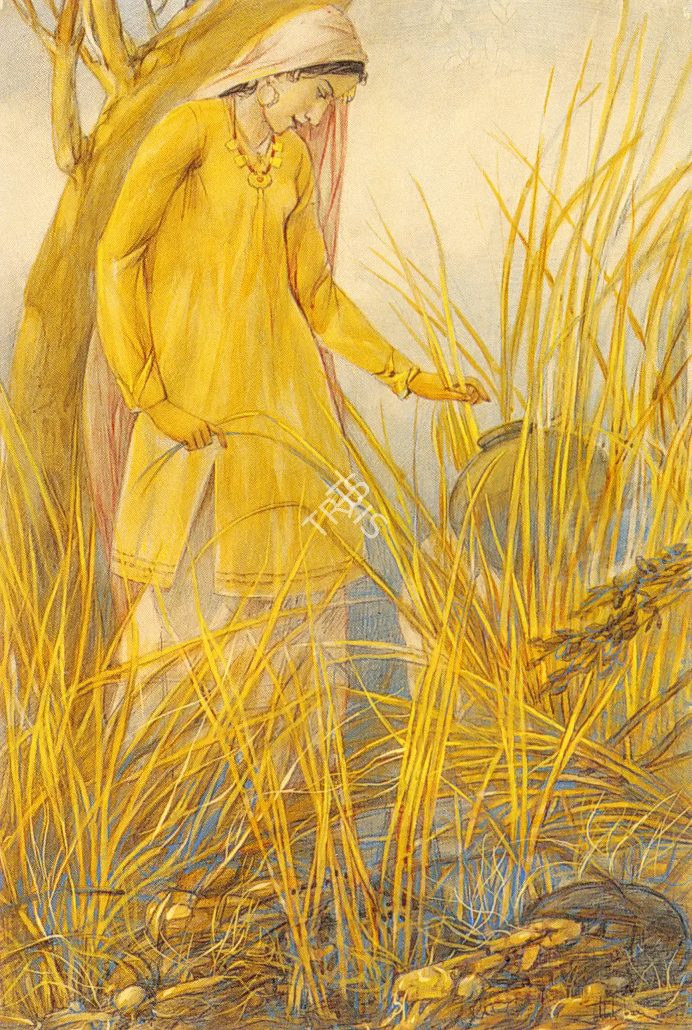 Ustad Allah Bukhsh (Artist), Sohni, Painting