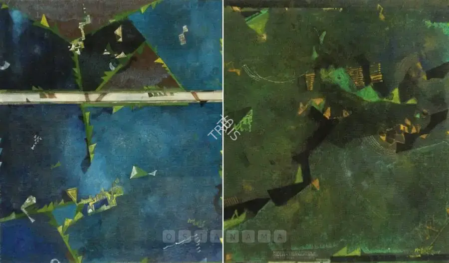 Ganesh Haloi (Artist), Untitled, 2002, Painting