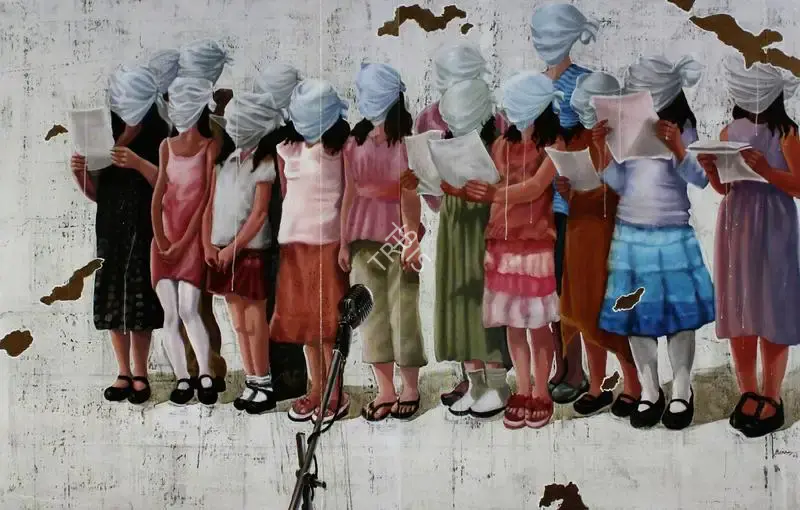 Iranna, G.R. (Artist). Song For Pace Kingdom, 2008 | Painting, Sa.Onl/11.12.08, 2008 · Saffronart