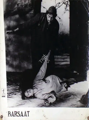 Jal Mistry (Cinematographer), Barsaat, 1949, Lobby Card