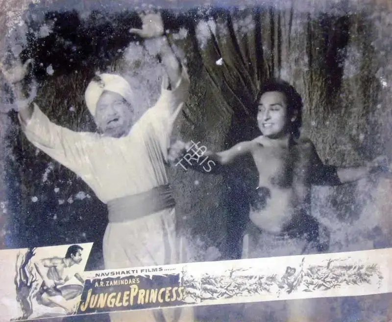 A.R. Zamindar (Director), Jungle Princess, 1958, Lobby Card