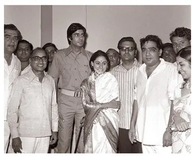 Prakash Mehra (Producer), Zanjeer, 1973, Working Still