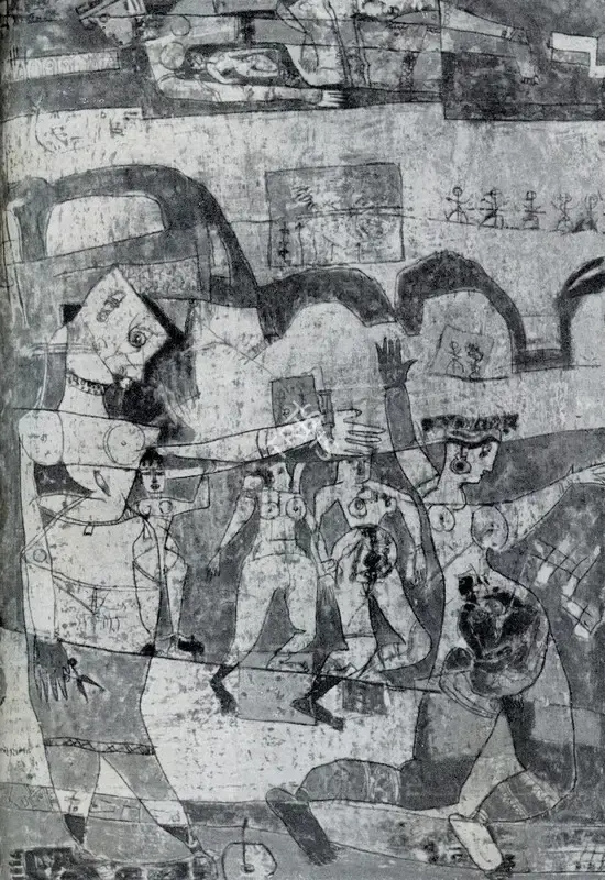 Mohan Samant (Artist), Maternity, 1953, Painting
