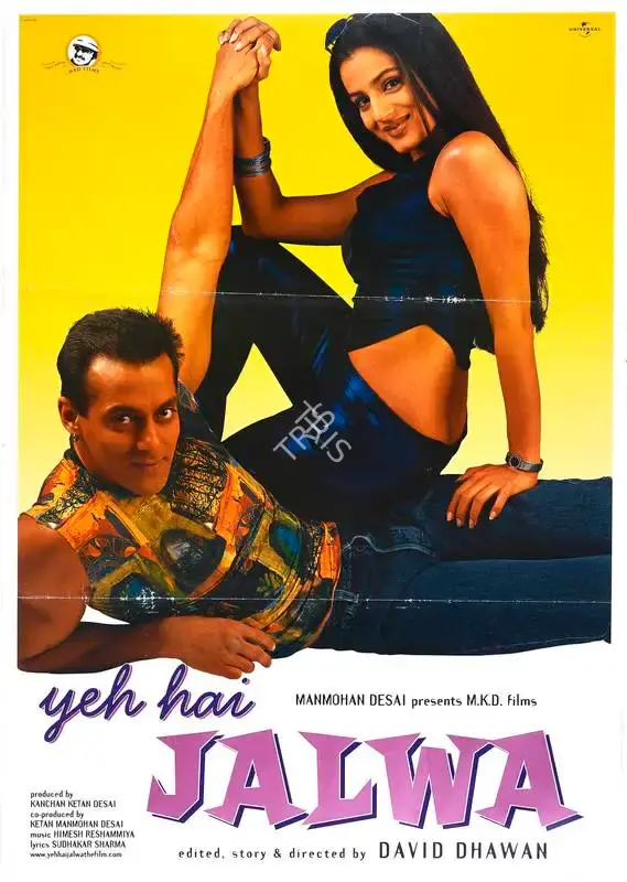 Kanchan Ketan Desai (Producer), Yeh Hai Jalwa, 2002, Full Sheet Poster