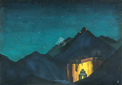 Nicholas Roerich (Artist), Untitled, 1935, Painting