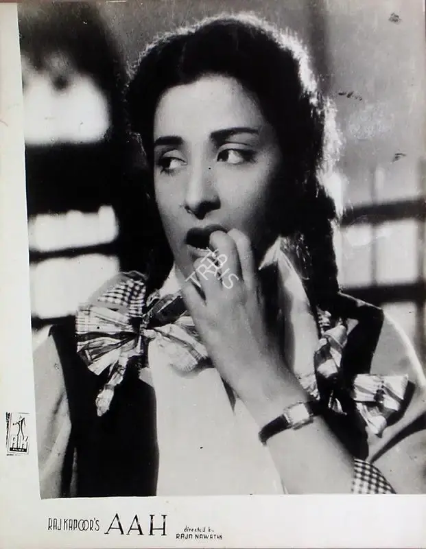 Jaywant Pathare (Cinematographer), Aah, 1953, Lobby Card