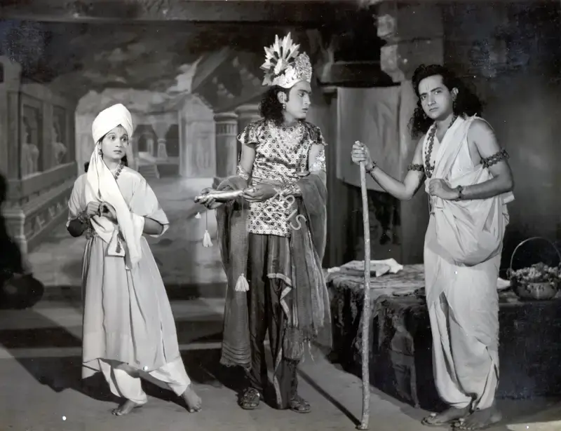 Dhirubhai Desai (Producer), Shuk Rambha, 1953, Photographic Still