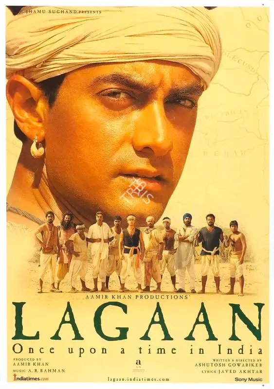 Aamir Khan (Producer), Lagaan, 2001, Full Sheet Poster
