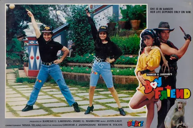 Ramesh Lakhiani (Producer), Boy Friend, 1993, Lobby Card