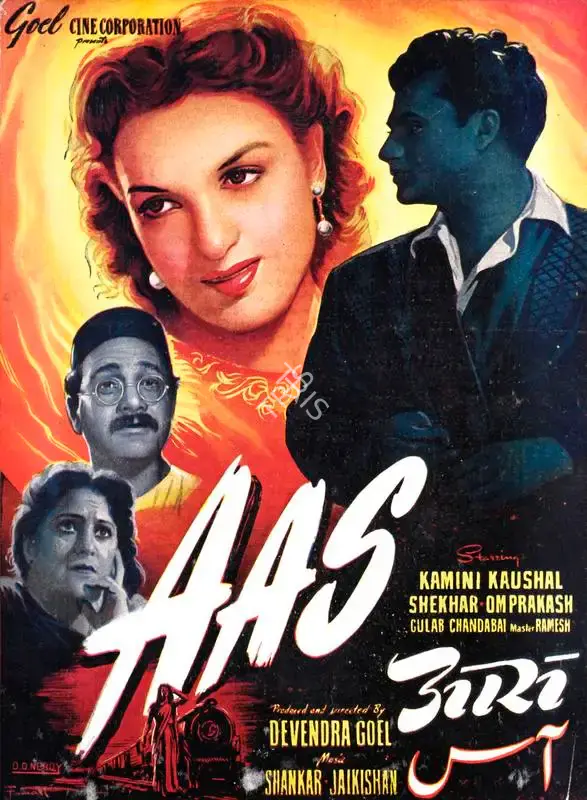 Devendra Goel (Producer), Aas, 1953, Song-Synopsis Booklet