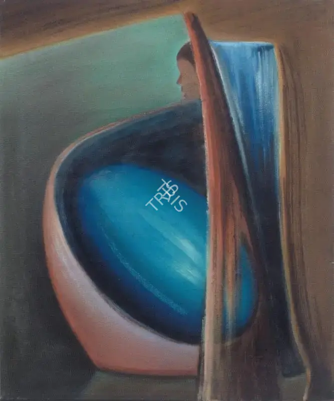 Laila Shahzada (Artist), Female Form, Painting