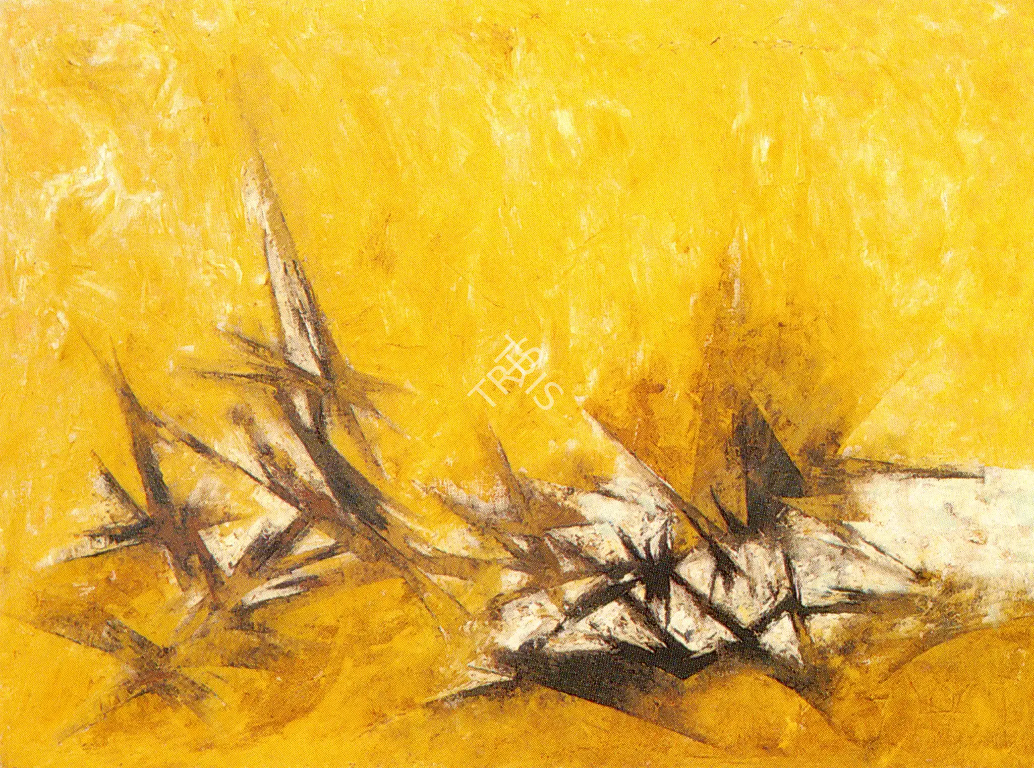 Santosh, G.R. (Artist). Time Beyond, n.d. | Painting, So.Lon/17.06.99