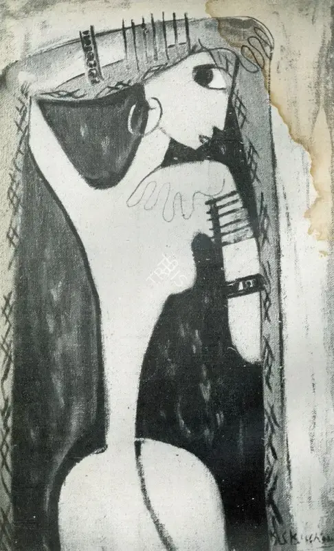 K.S. Kulkarni (Artist), Youth, Painting