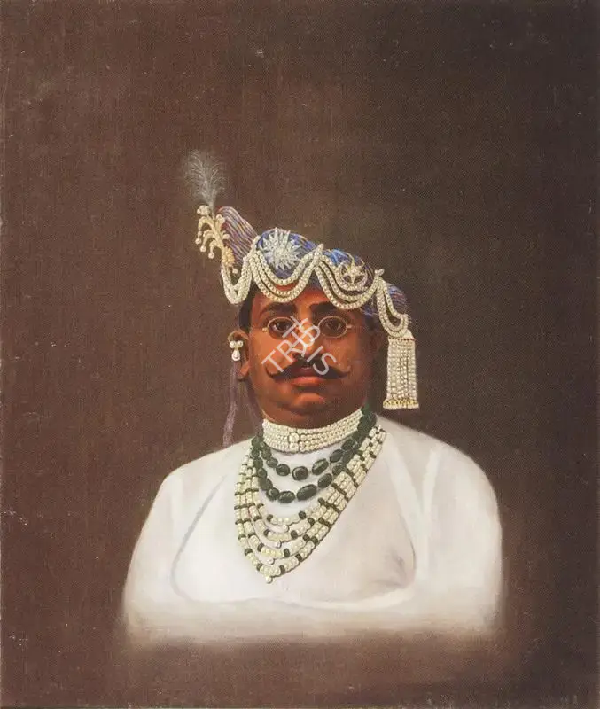 Indian School (Artist), Portrait of a Maharaja, Painting
