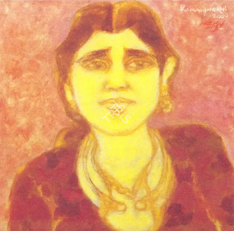 A. Ramachandran (Artist), Study from Rajasthan, 2000, Painting