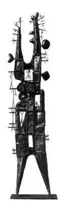 Dhanraj Bhagat (Artist), Pre-Destined, 1966, Sculpture