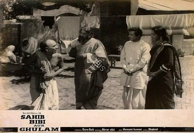 V.K. Murthy (Cinematographer), Sahib Bibi Aur Ghulam, 1962, Lobby Card