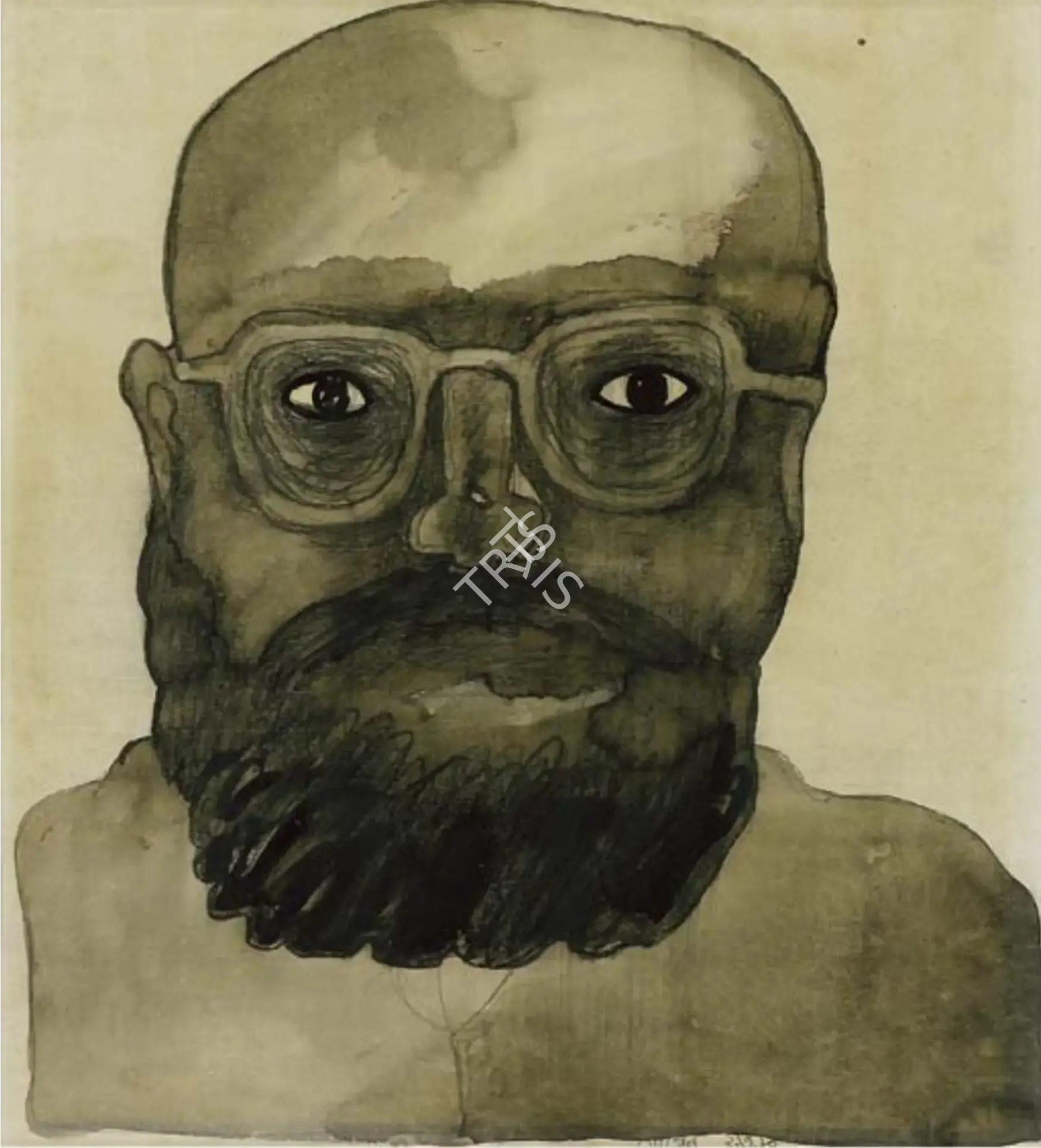 Jogen Chowdhury (Artist), Untitled, 1984, Painting