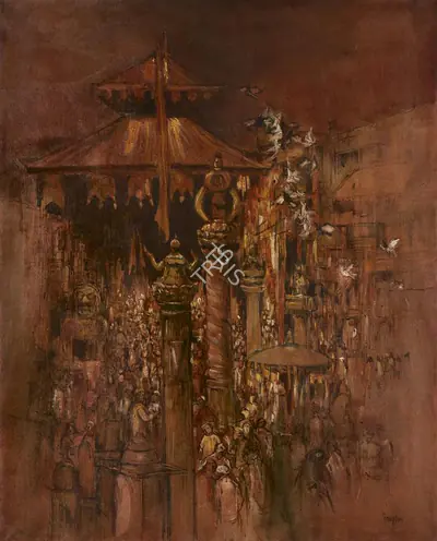 Arup Das (Artist), Untitled, Painting
