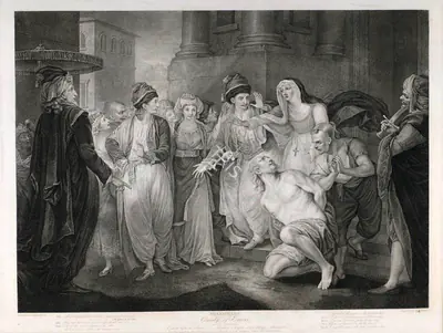After I.F. Rigaud (Artist), Comedy of Errors, 1800, Aquatint