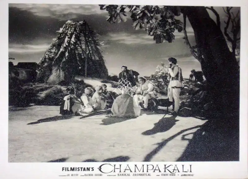 S. Mukerjee (Producer), Champakali, 1957, Lobby Card