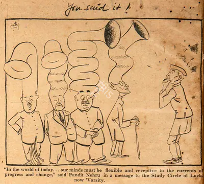 Basu Chatterjee (Cartoonist), You Said It !, 1950, Cartoons