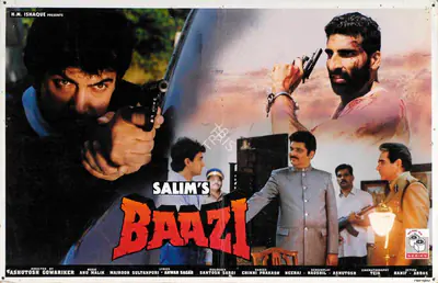 Salim (Producer), Baazi, 1995, Lobby Card