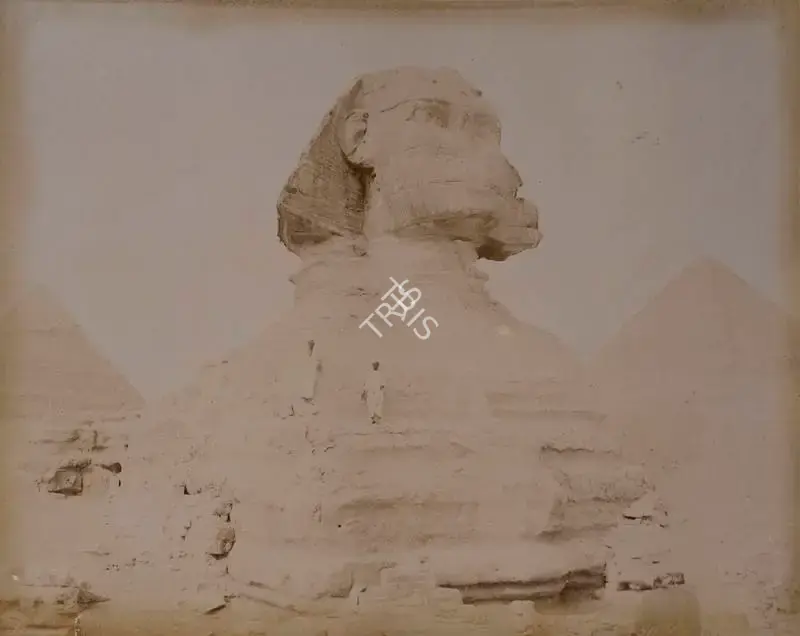 Unknown (Photographer), The Great Sphinx, Giza, 1901, Antiquarian Photograph