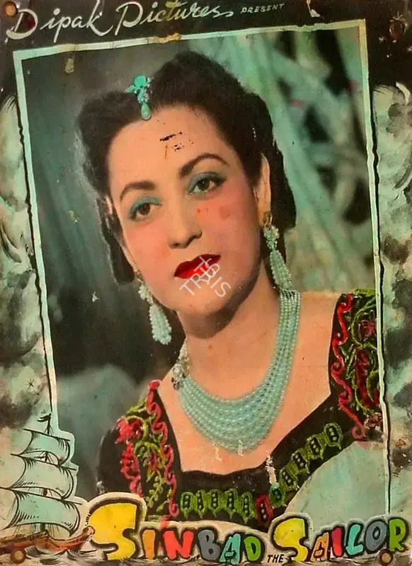 Nanabhai Bhatt (Director), Sinbad Jahaaji, 1952, Lobby Card