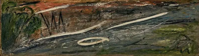 Mookherjea, Sailoz (Artist). Untitled, circa 1950 | Painting, AG.Mum/16.12.24, 2024 · Asta Guru