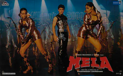Dharmesh Darshan (Director), Mela, 2000, Lobby Card