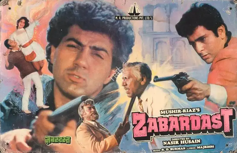 Mushir (Producer), Zabardast, 1985, Lobby Card