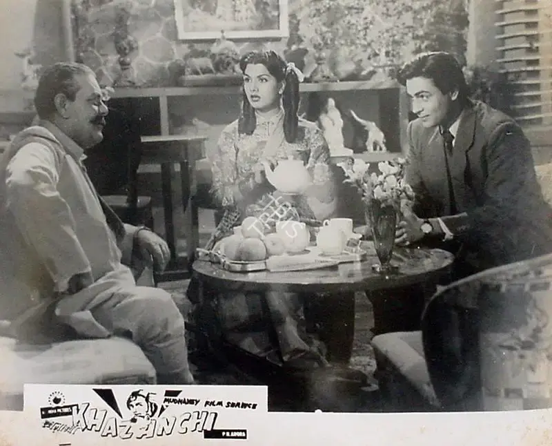 M.L. Arora (Producer), Khazanchi, 1958, Lobby Card