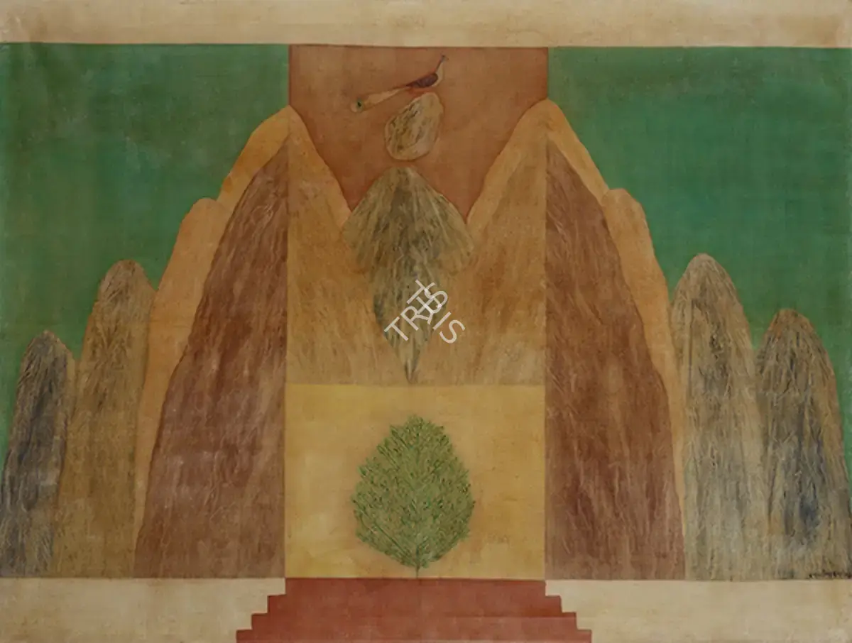 J. Swaminathan (Artist), Untitled, 1970, Painting
