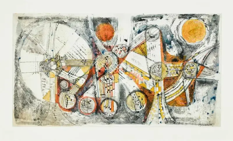Avinash Chandra (Artist), Untitled, 1960, Painting