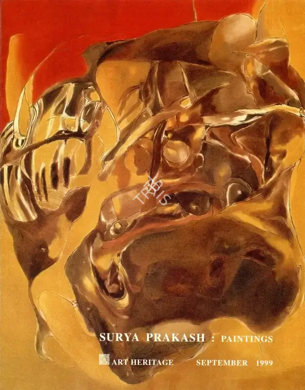 Surya Prakash (Artist), Surya Prakash, 1999, Solo Exhibition Catalogue