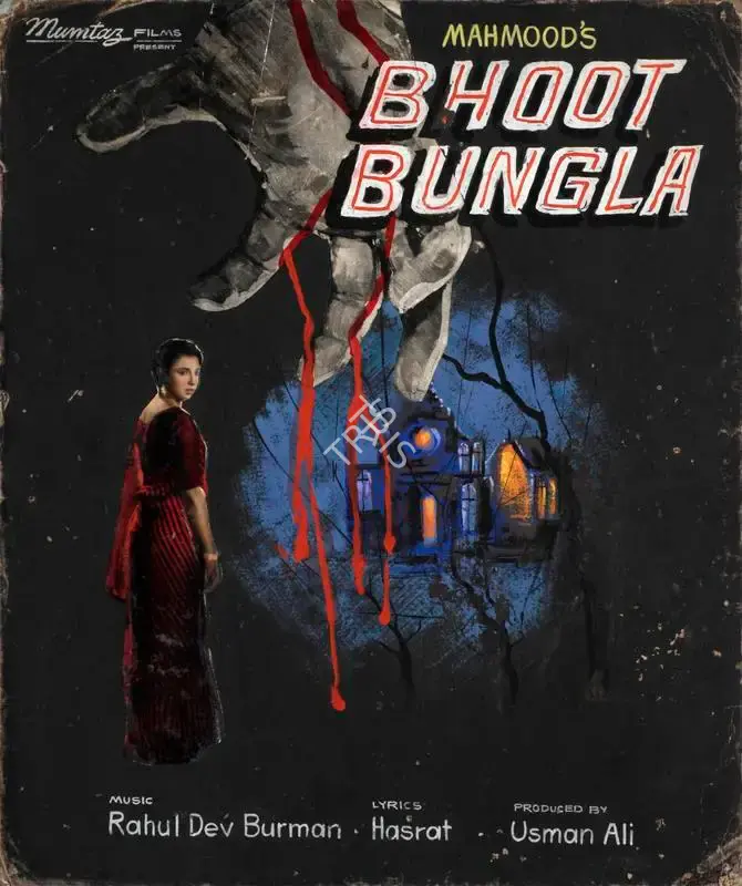 Usman Ali (Producer), Bhoot Bungla, 1965, Showcard