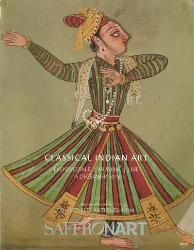 Saffronart (Auction House), Classical Indian Art, 2015, Auction Catalogue