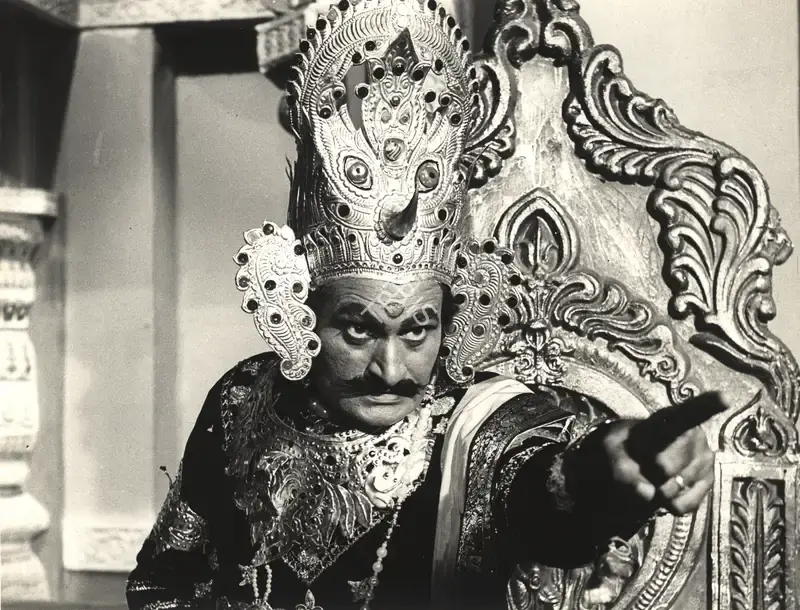 Aga Hasham (Cinematographer), Sampoorna Ramayana, 1961, Photographic Still