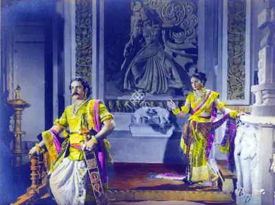 Shanker Bhatt (Producer), Vikramaditya, 1945, Photographic Still