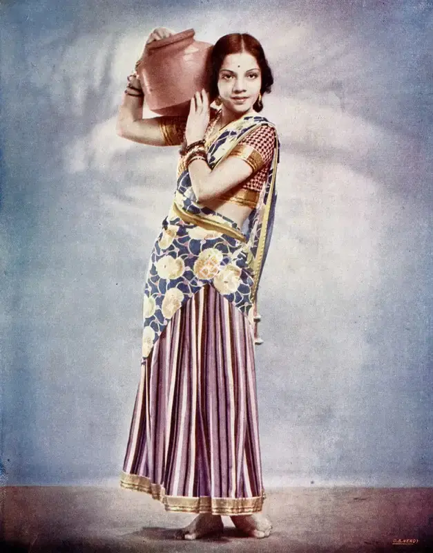 D.B. Neroy (Artist), Neroy, D.B. (Artist), Snehaprabha | Oleograph, February 1942, Oleograph