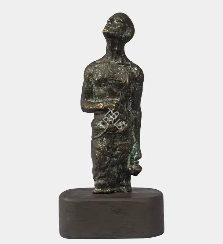 Roy Chowdhury, D.P. (Artist). A Brahmin, n.d. | Sculpture, De.Onl/30.07.22, 2022 · DeRivaz & Ives
