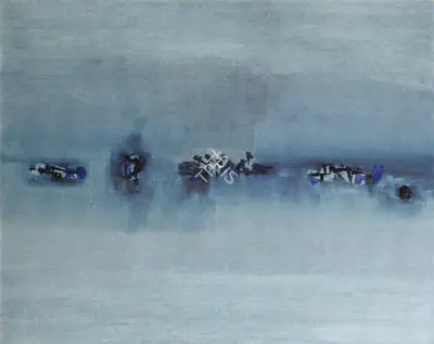 V.S. Gaitonde (Artist), Untitled, 1963, Painting