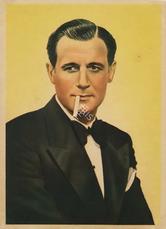 Nestle (Sponsor), Nestle (Sponsor), Stars of the Silver Screen: Tullio Carminati | Trading Card, 1930s, Trading Card