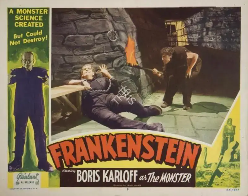 James Whale (Director), Frankenstein, 1931, Lobby Card