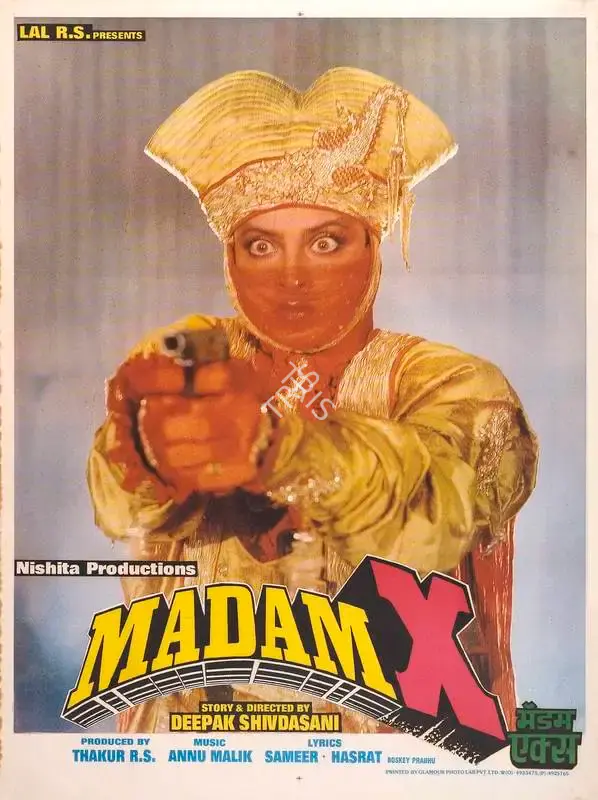 Thakur R. S. (Producer), Madam X, 1993, Full Sheet Poster