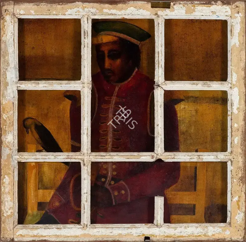 Anjolie Ela Menon (Artist), Bandwala, 1981, Painting