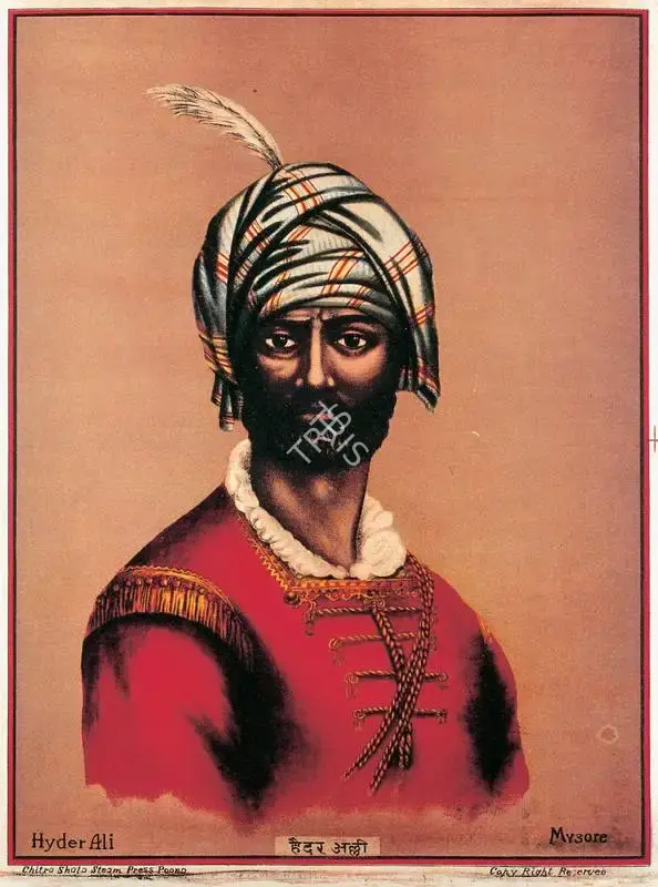 Hyder Ali, Lithograph